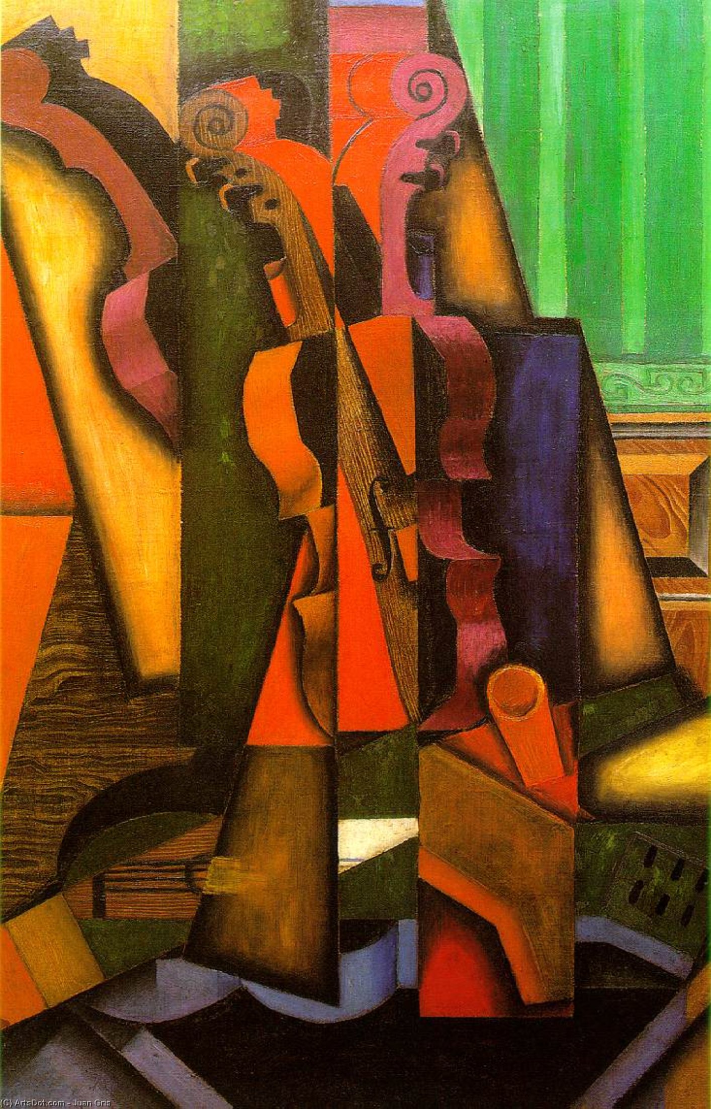 Violin And Guitar - - — Juan Gris