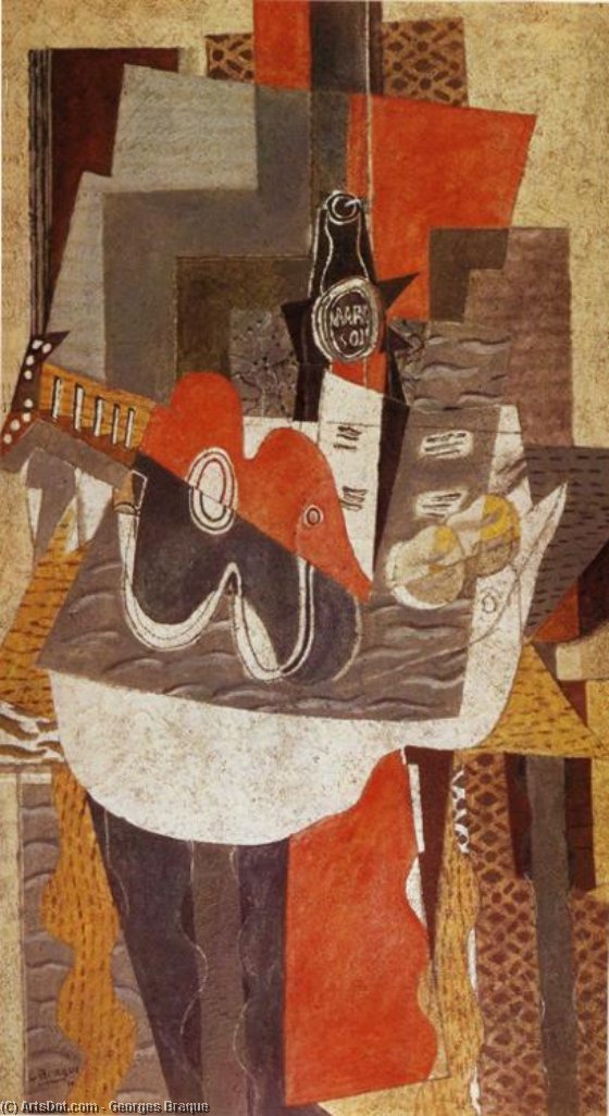 La Bottiglia Di Marc — Georges Braque