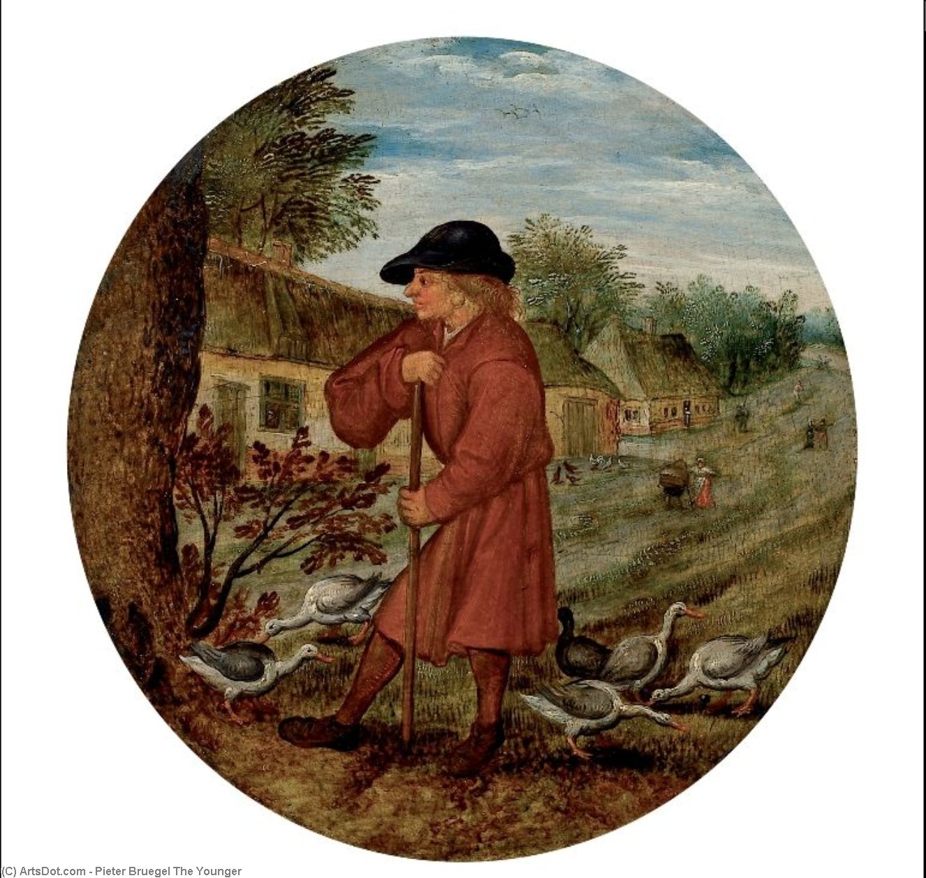 The Shepard — Pieter Bruegel The Younger