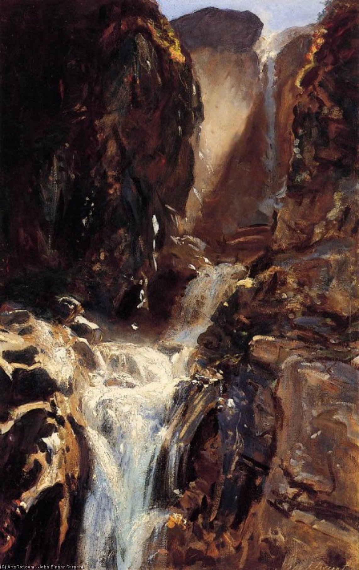 Vattenfall — John Singer Sargent