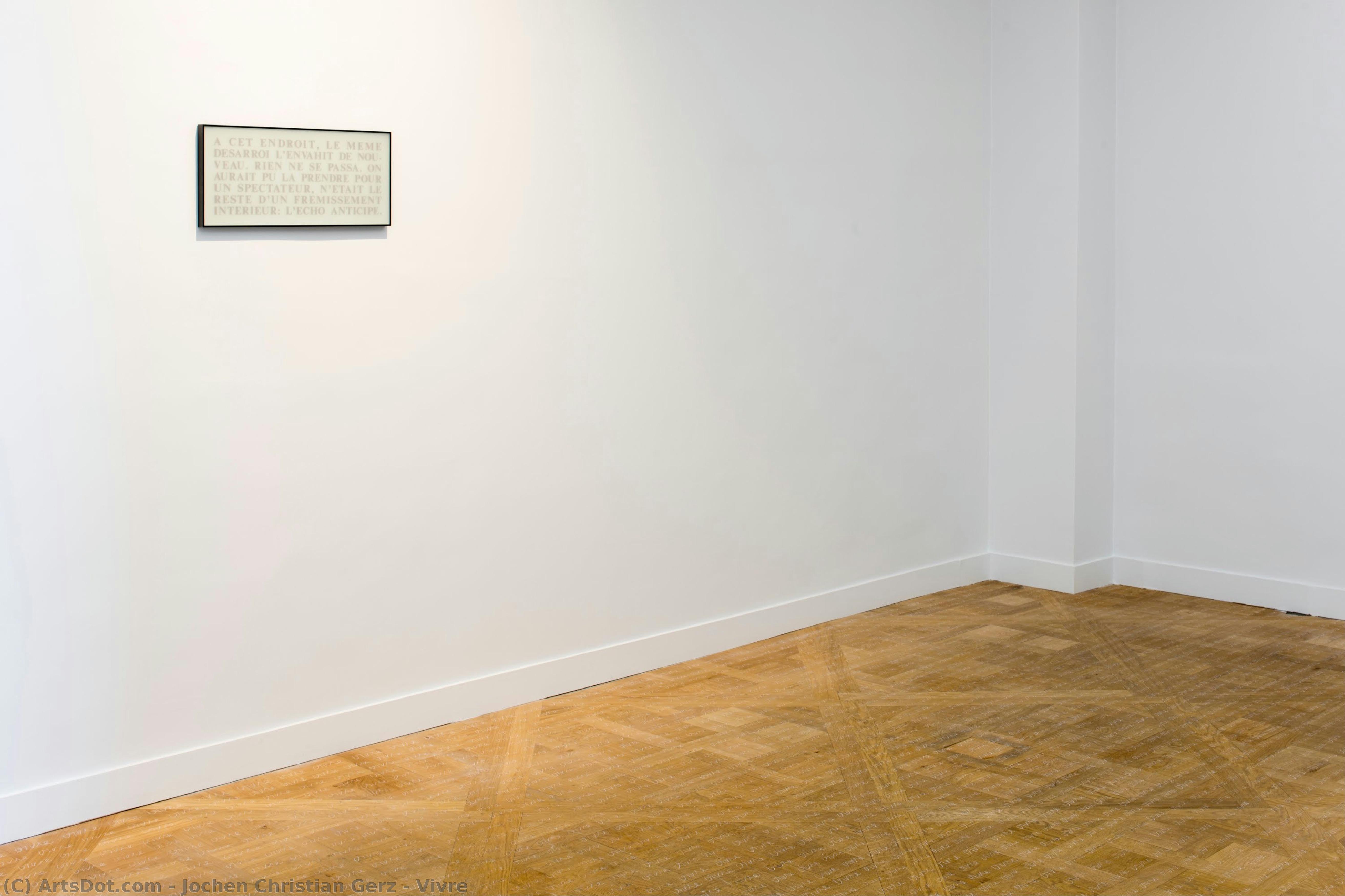 Vivre — Jochen Christian Gerz