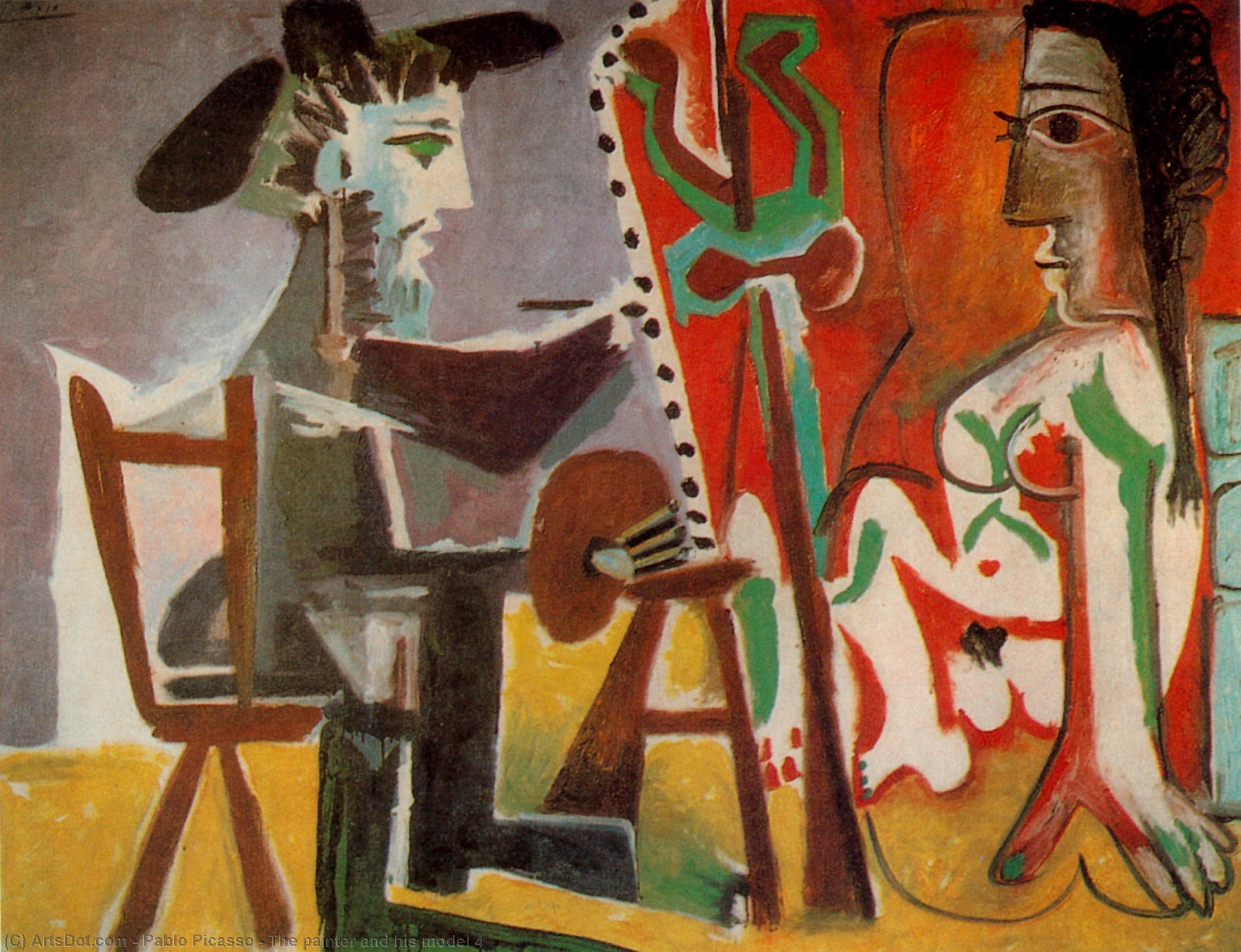Il Pittore E Il Suo Modello — Pablo Picasso