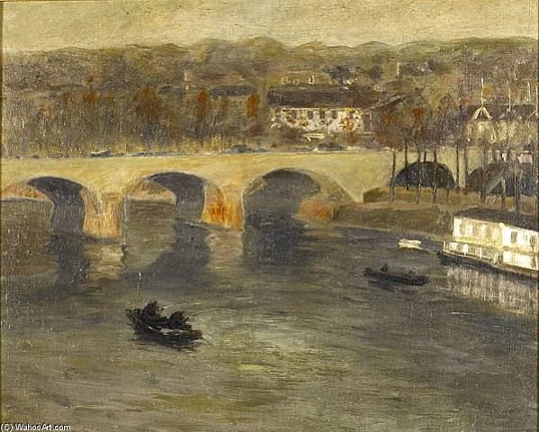 Bridge At Charenton — Edward Willis Redfield