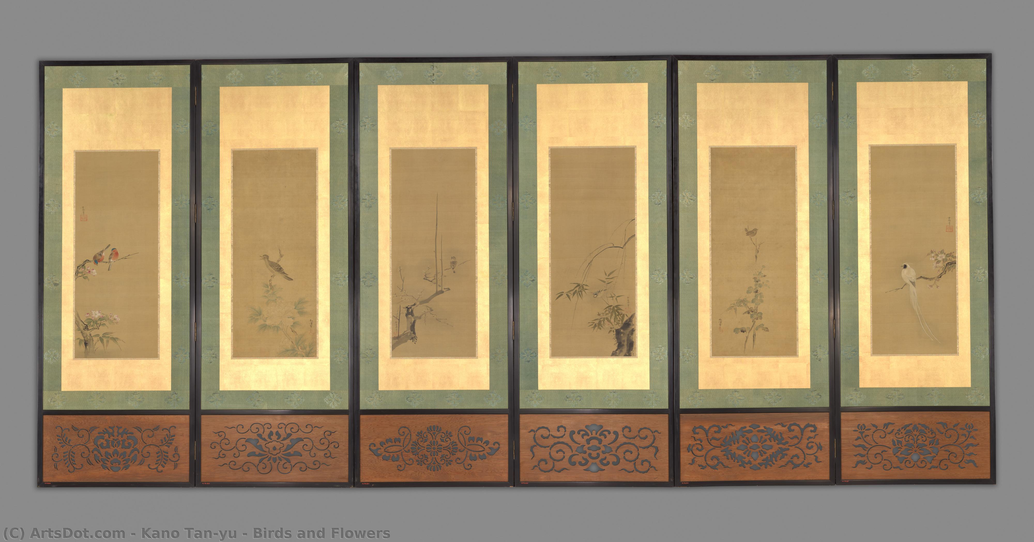 Birds And Flowers — Kano Tan'yū