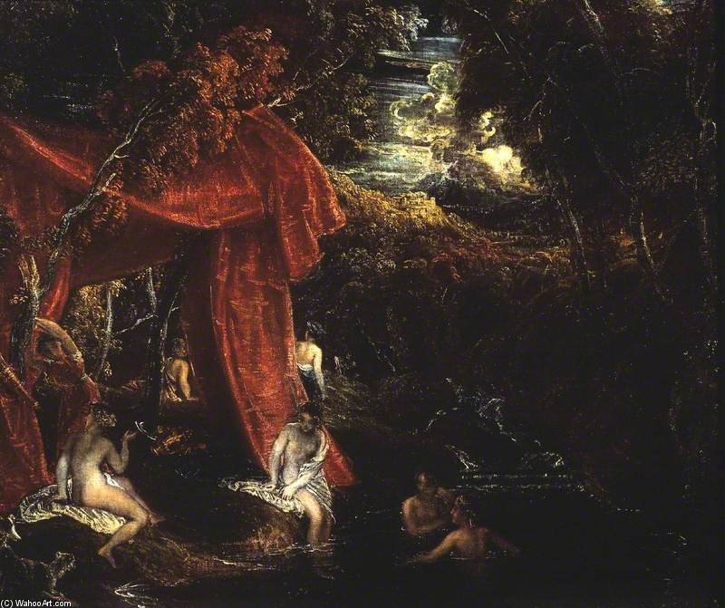 Diana And Her Nymphs Bathing — Thomas Stothard