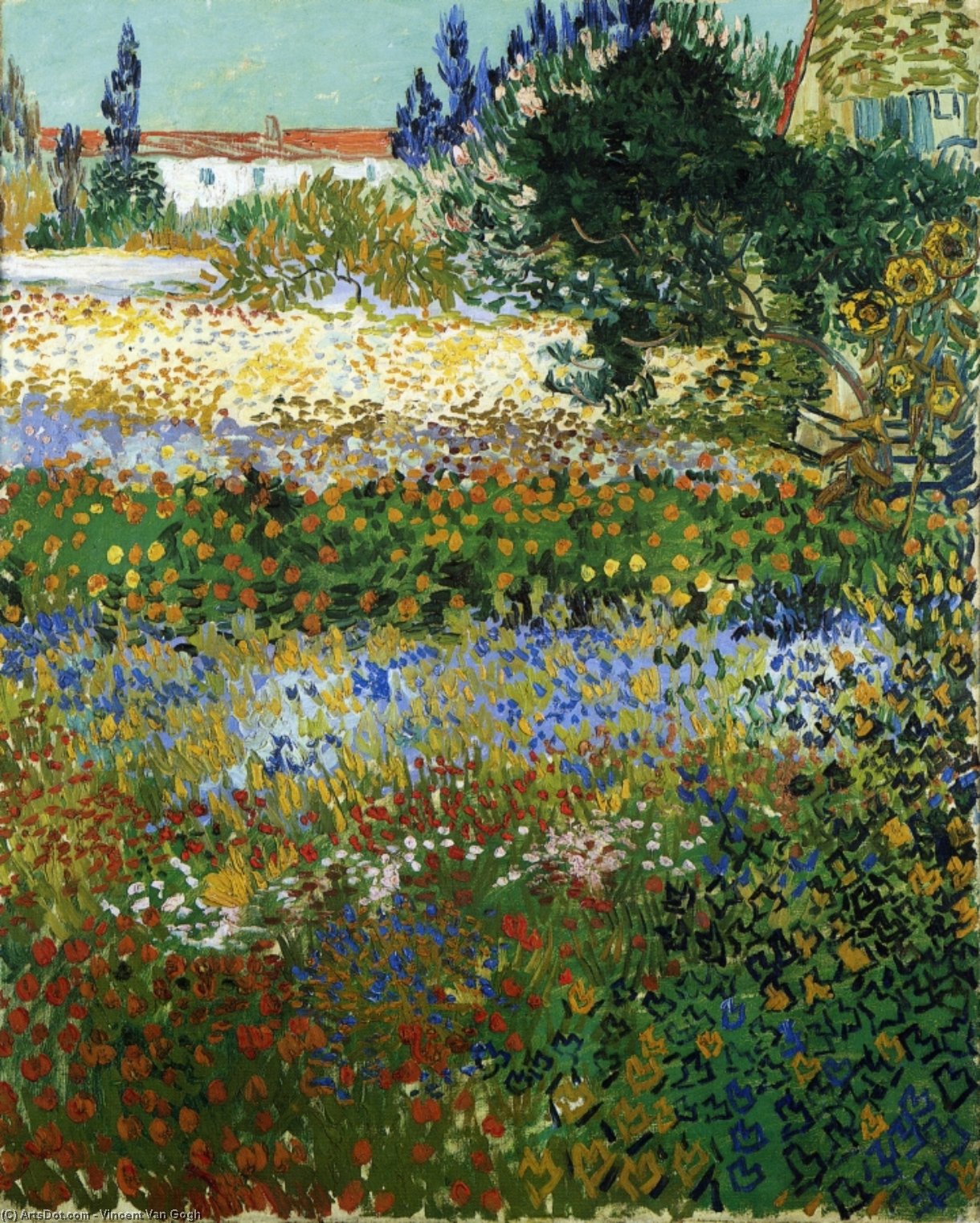 Haven Med Blomster — Vincent Willem Van Gogh