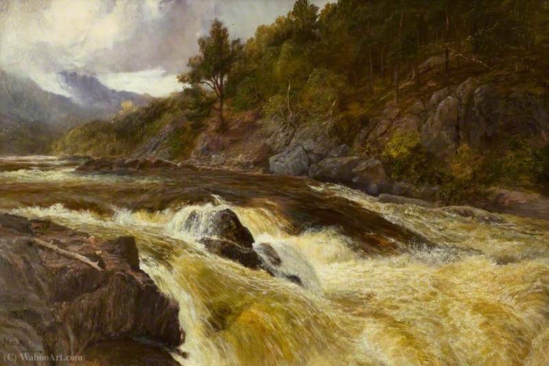 River And Rocks — John Macwhirter