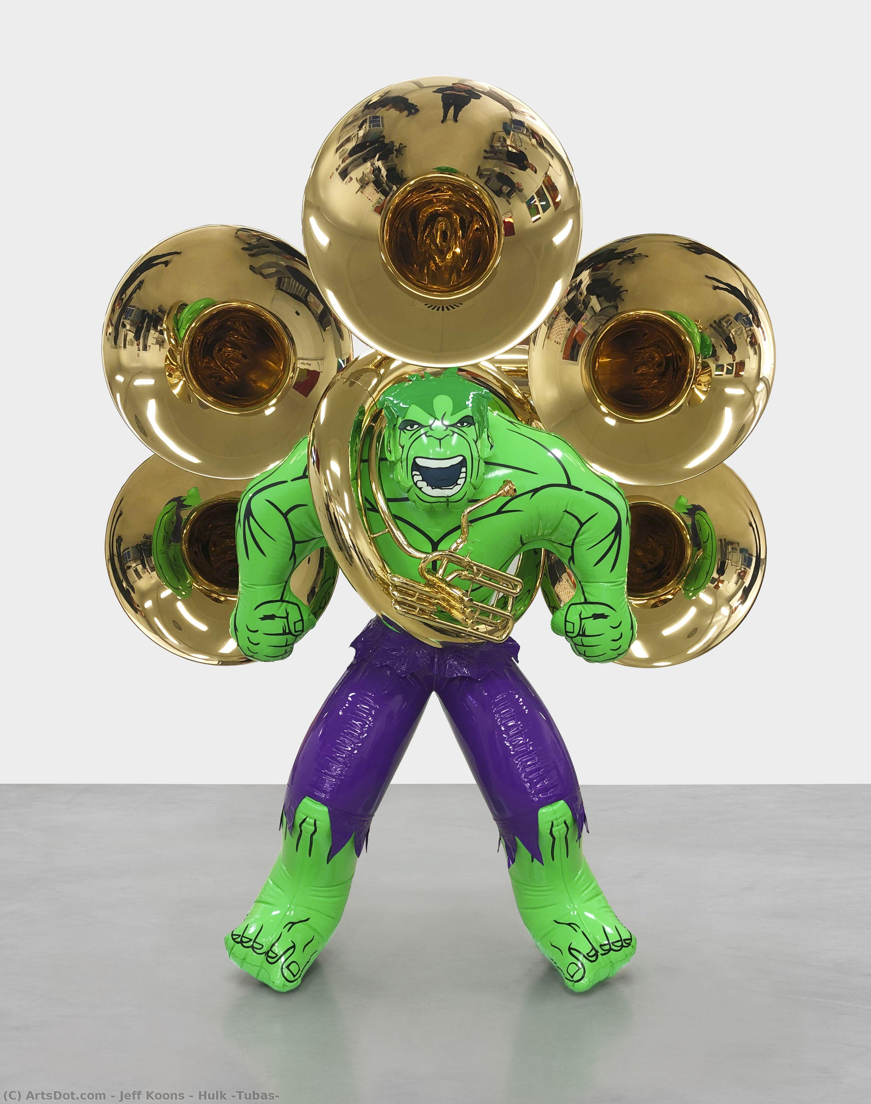 Hulk (tubas) — Jeff Koons