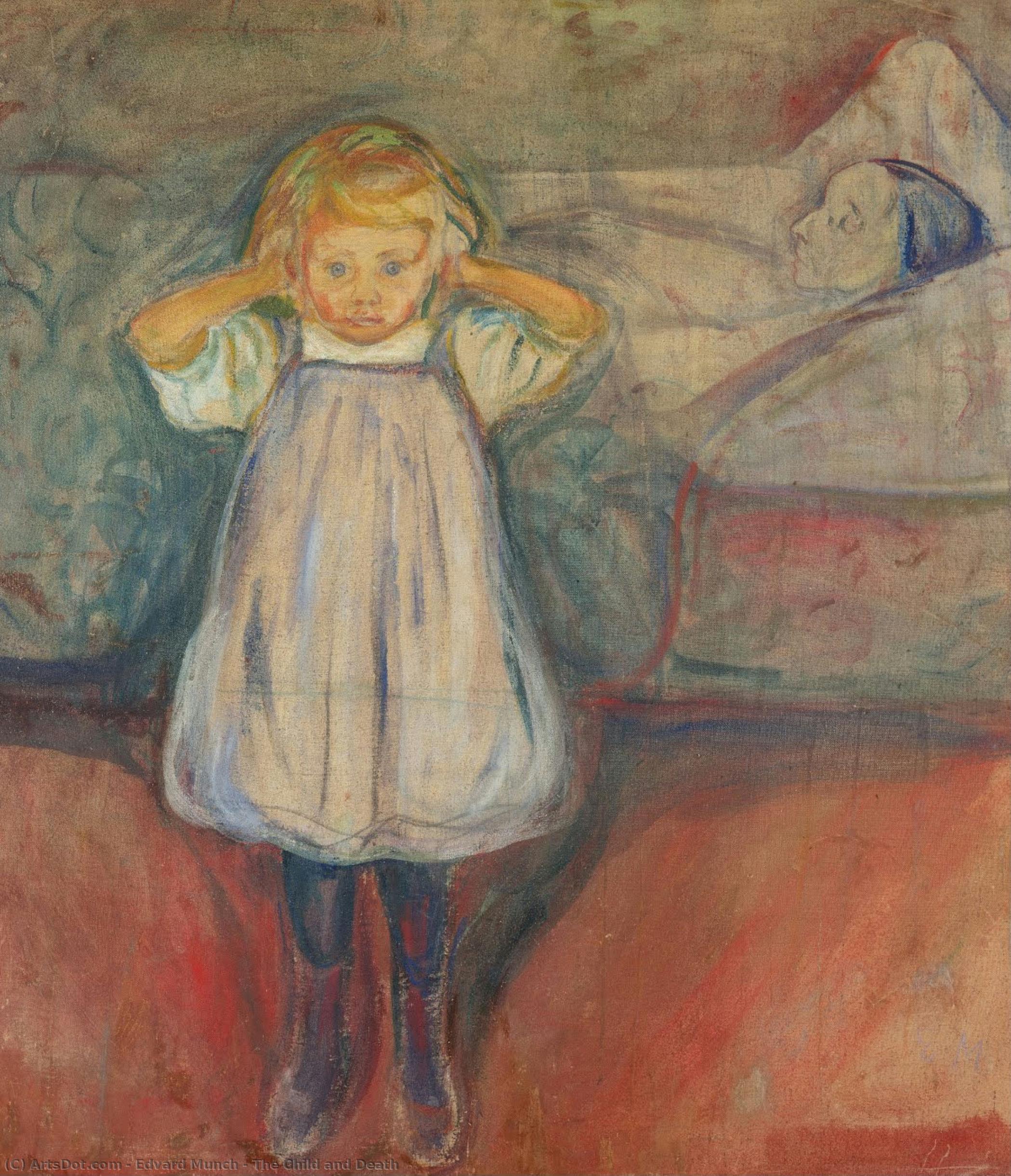 Il Bambino E La Morte — Edvard Munch