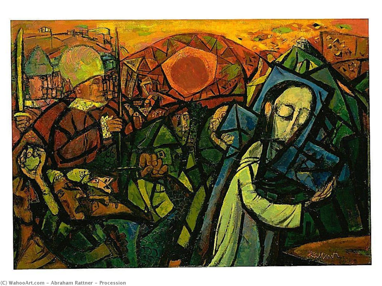 Procession — Abraham Rattner