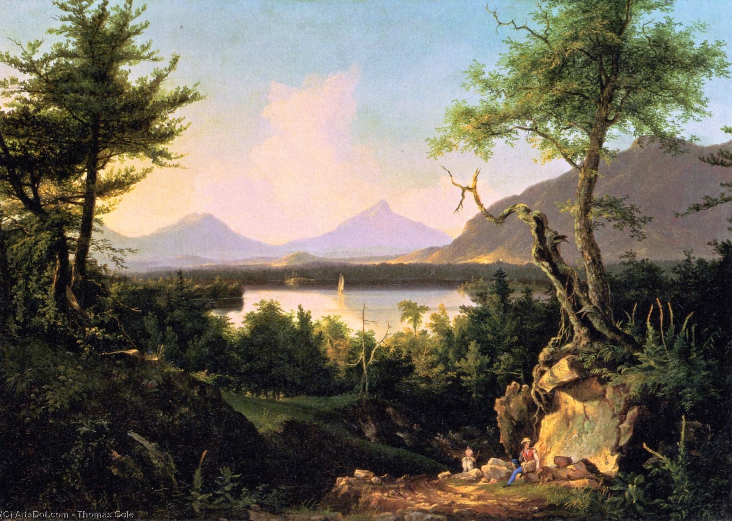 Winnipesaukee — Thomas Cole
