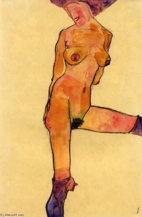 Female Nude — Egon Schiele