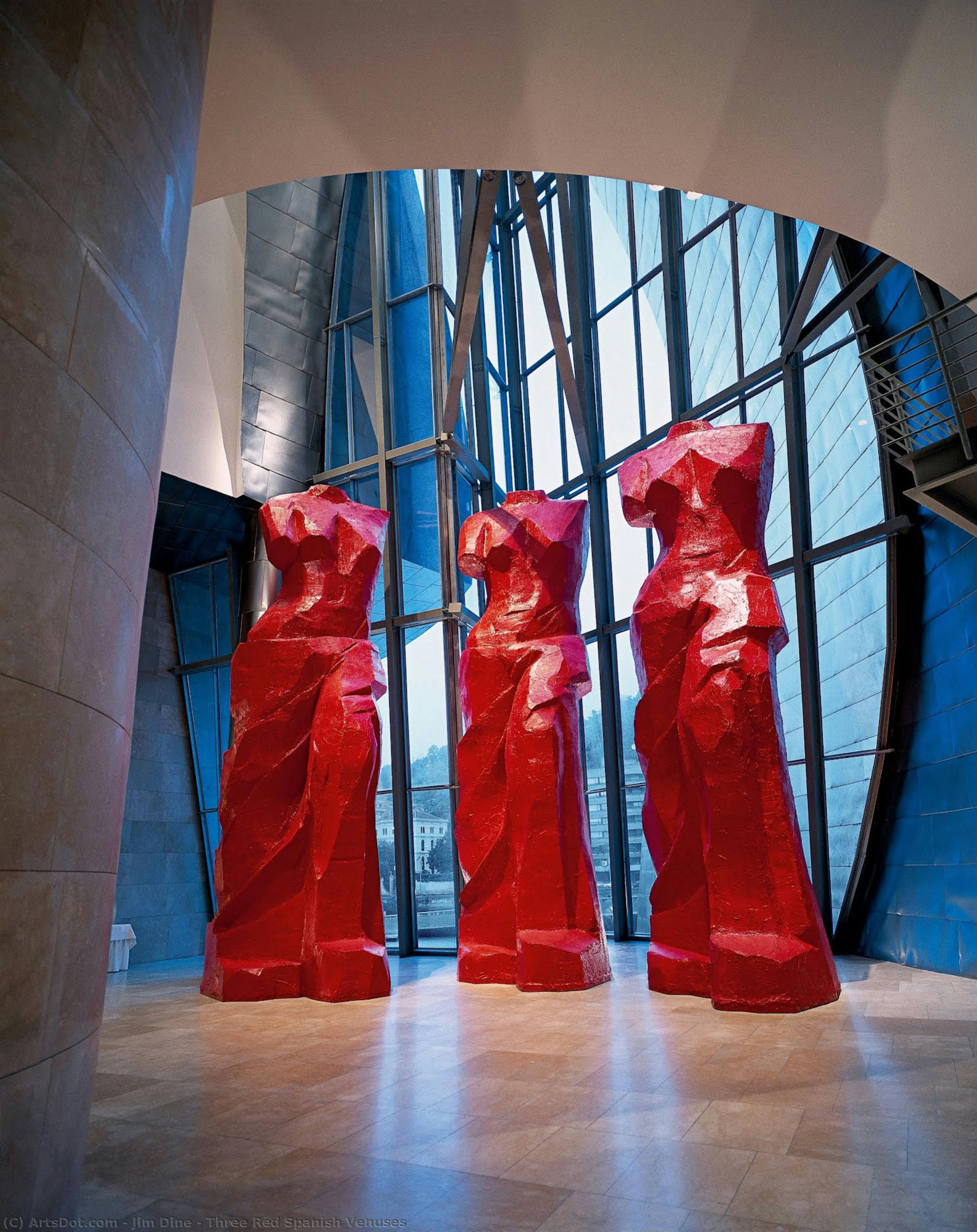 Three Red Spanish Venuses — Jim Dine