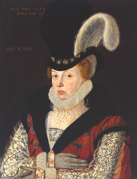 Lady Kytson — George Gower