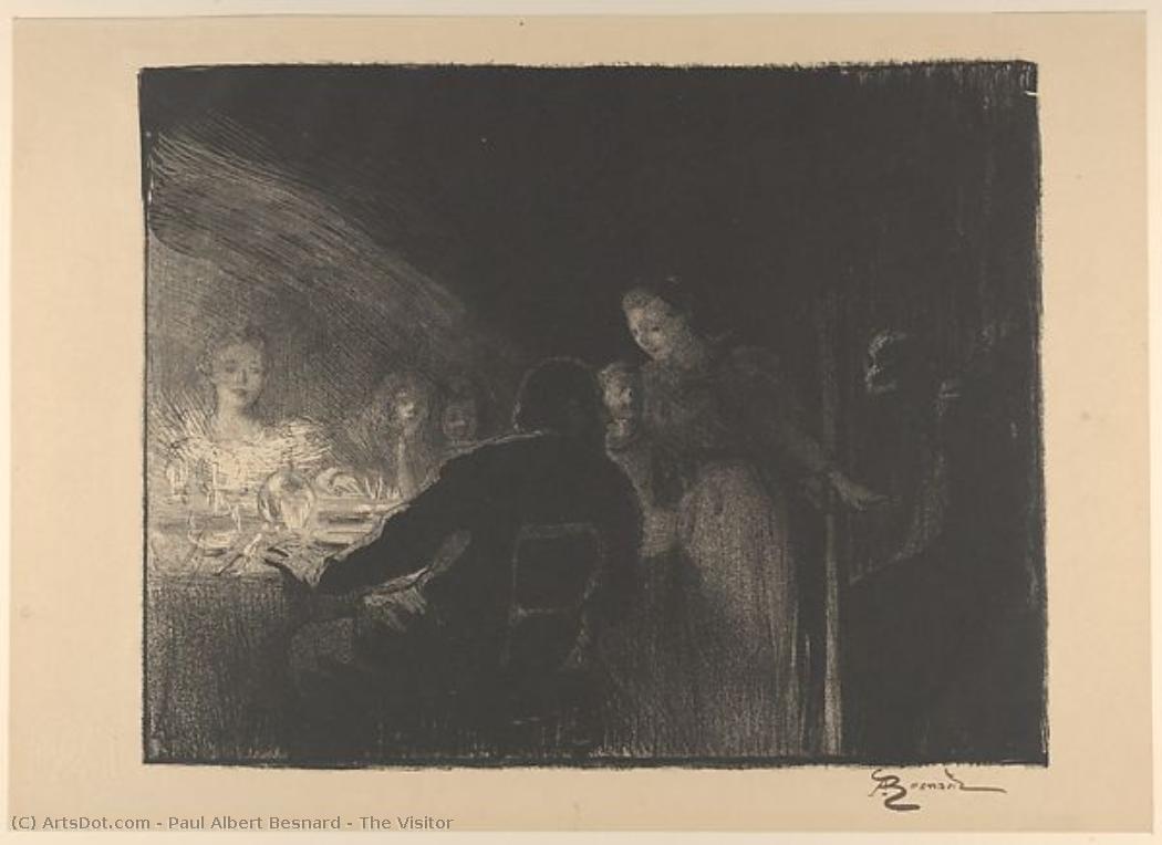 The Visitor — Paul Albert Besnard