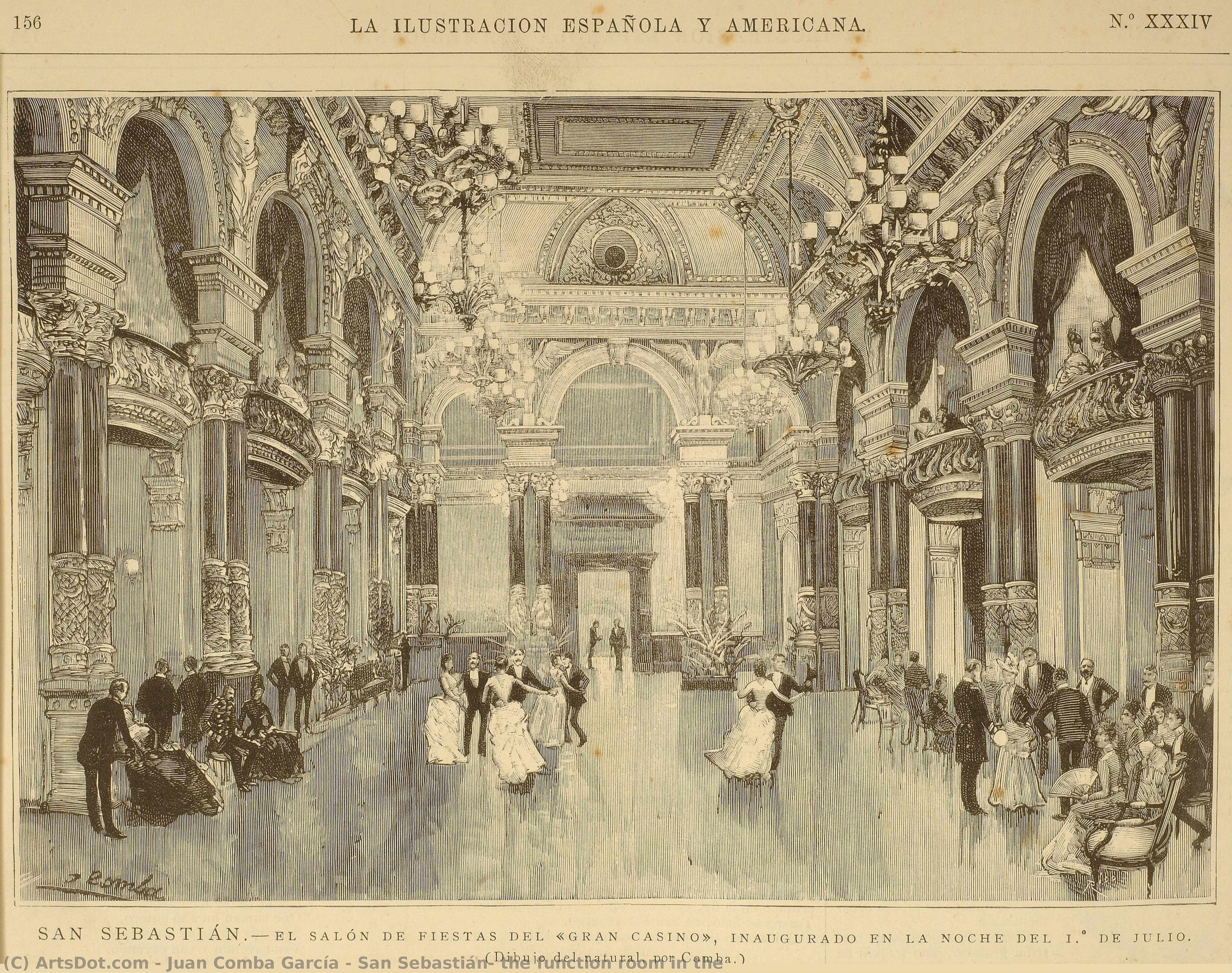 San Sebastián: The Function Room In The — Juan Comba García