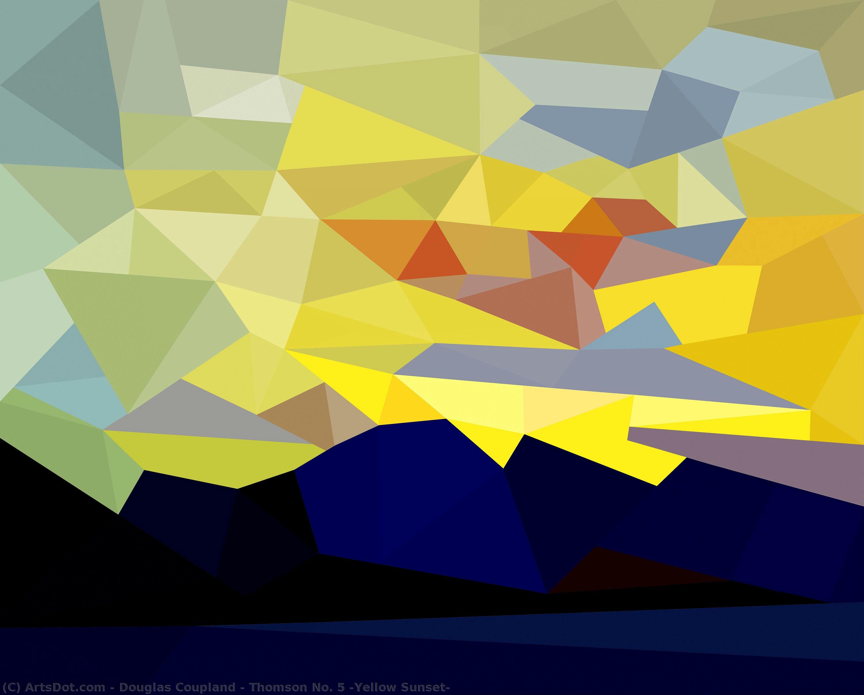 Thomson No. 5 (yellow Sunset) — Douglas Coupland