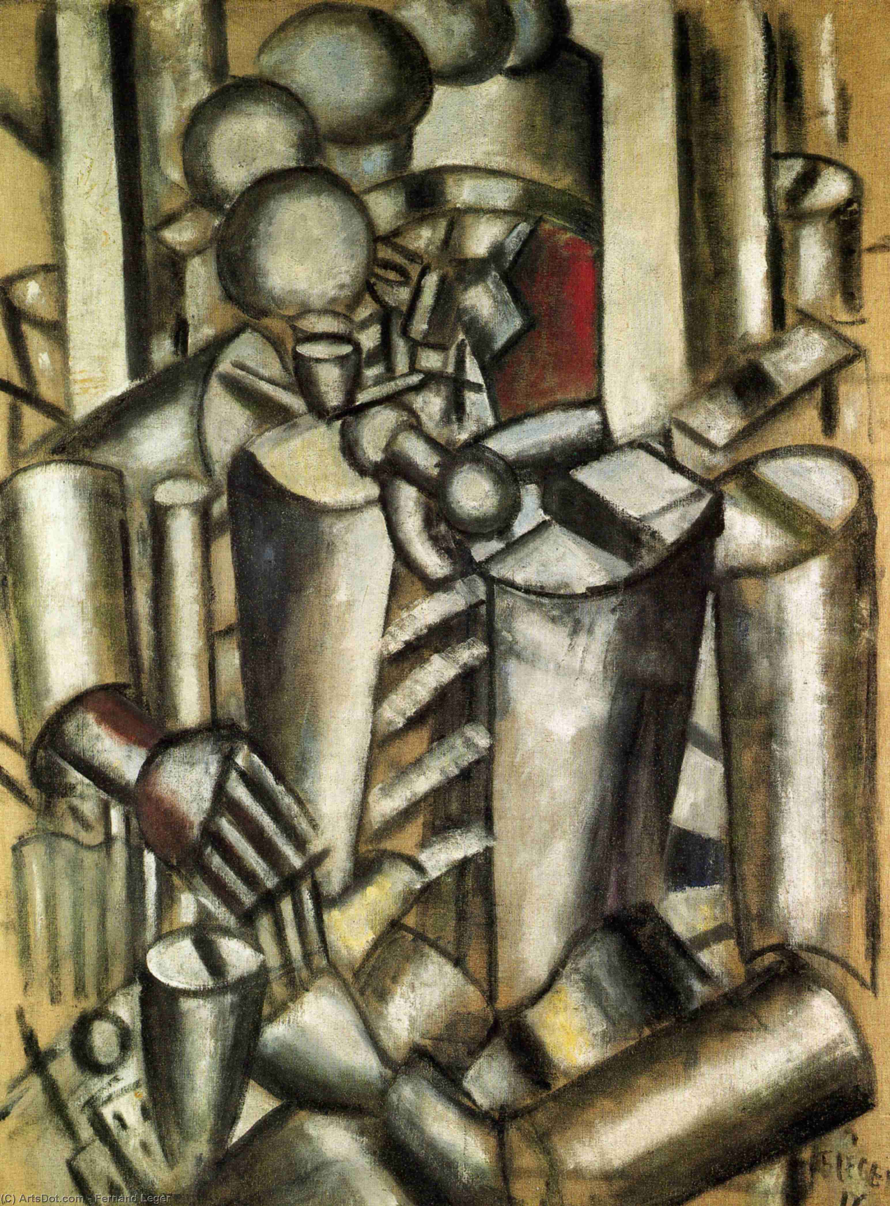 Soldat Mit Pfeife — Fernand Léger