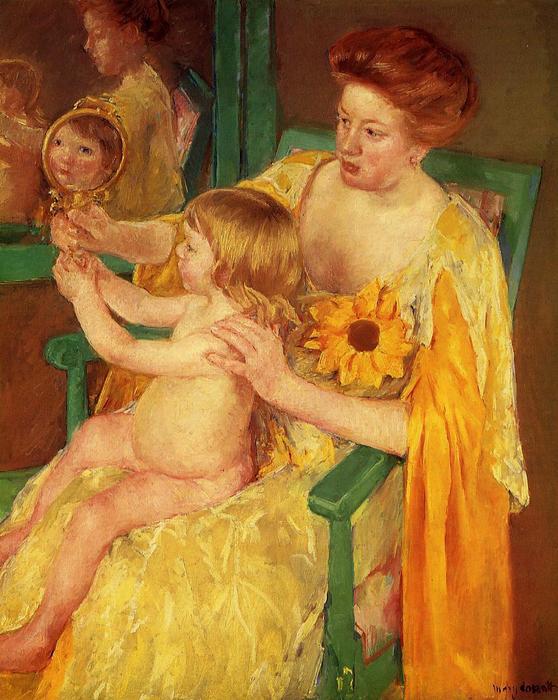 Lo Specchio — Mary Stevenson Cassatt