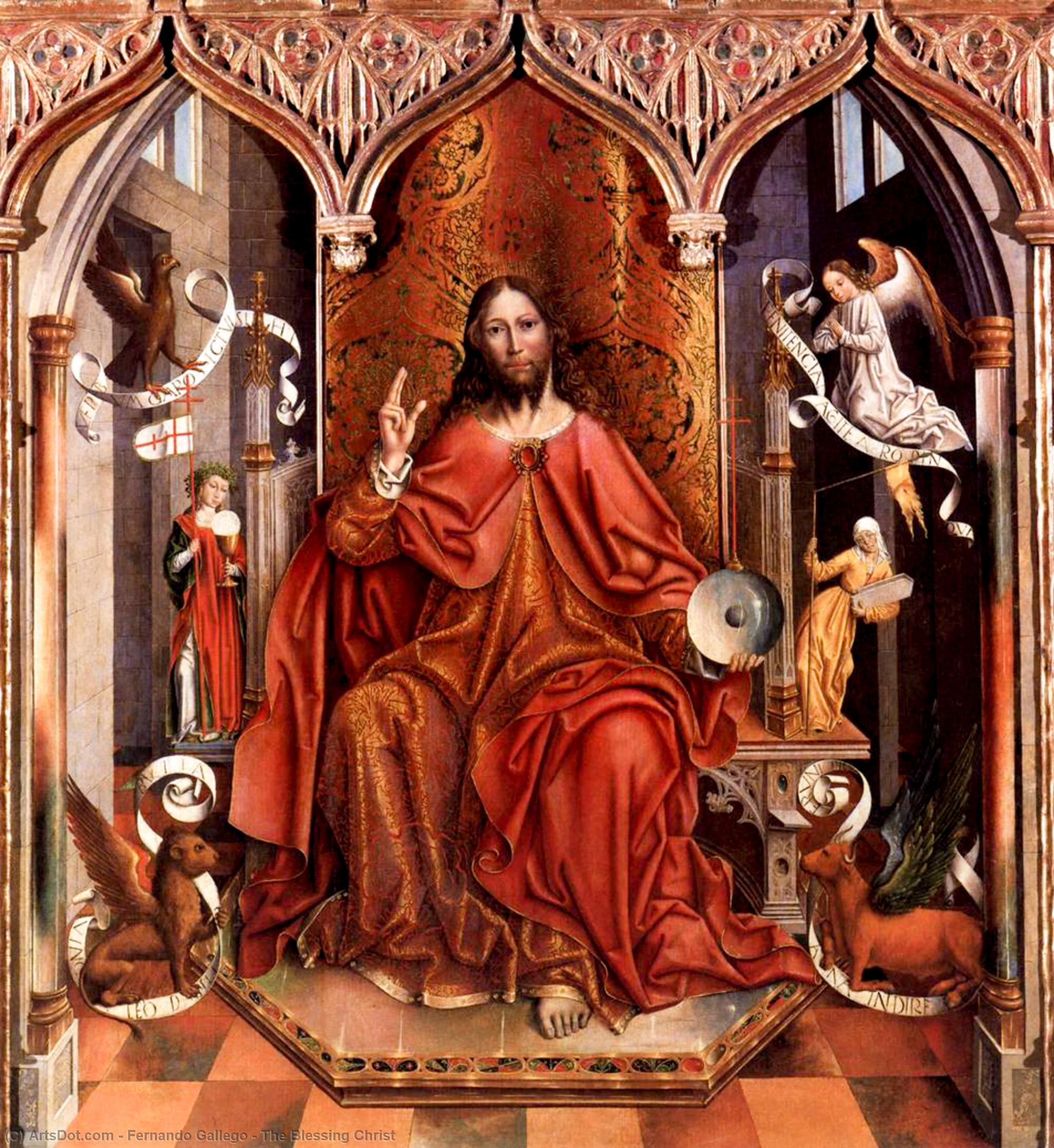 The Blessing Christ — Fernando Galego
