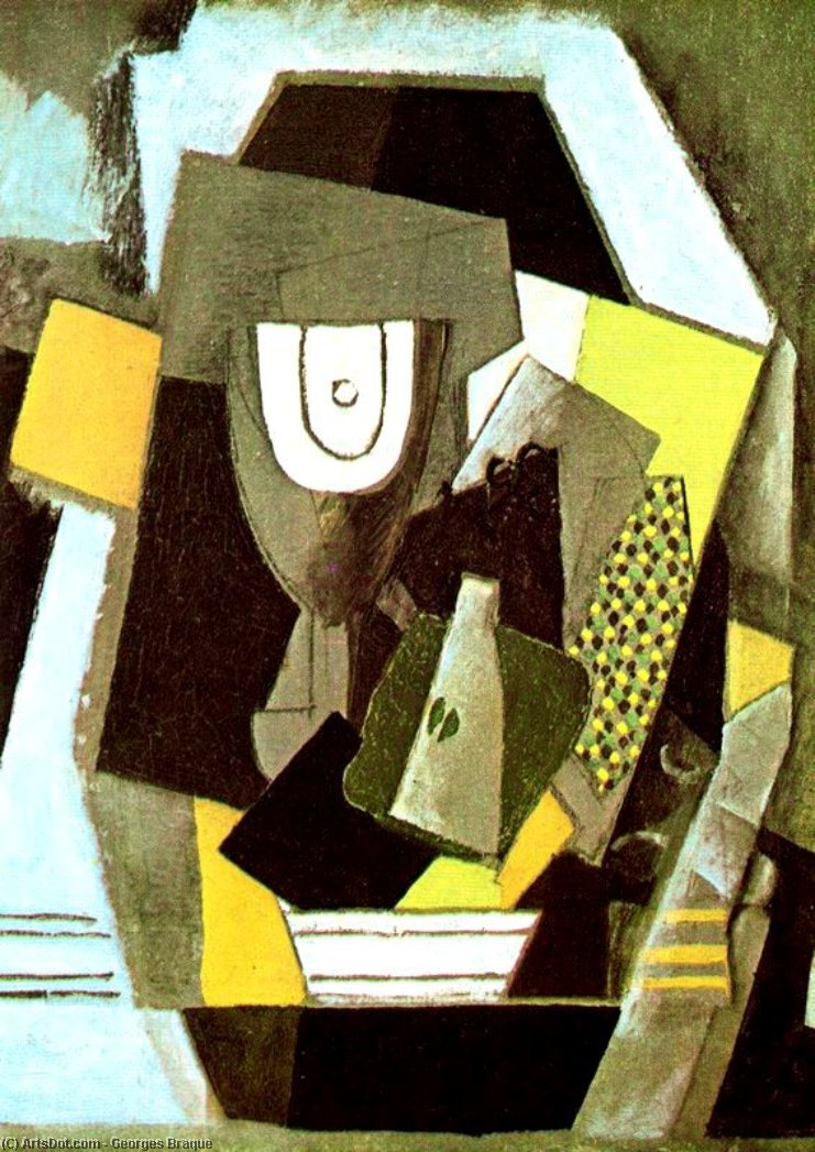 Vetro E Pera — Georges Braque