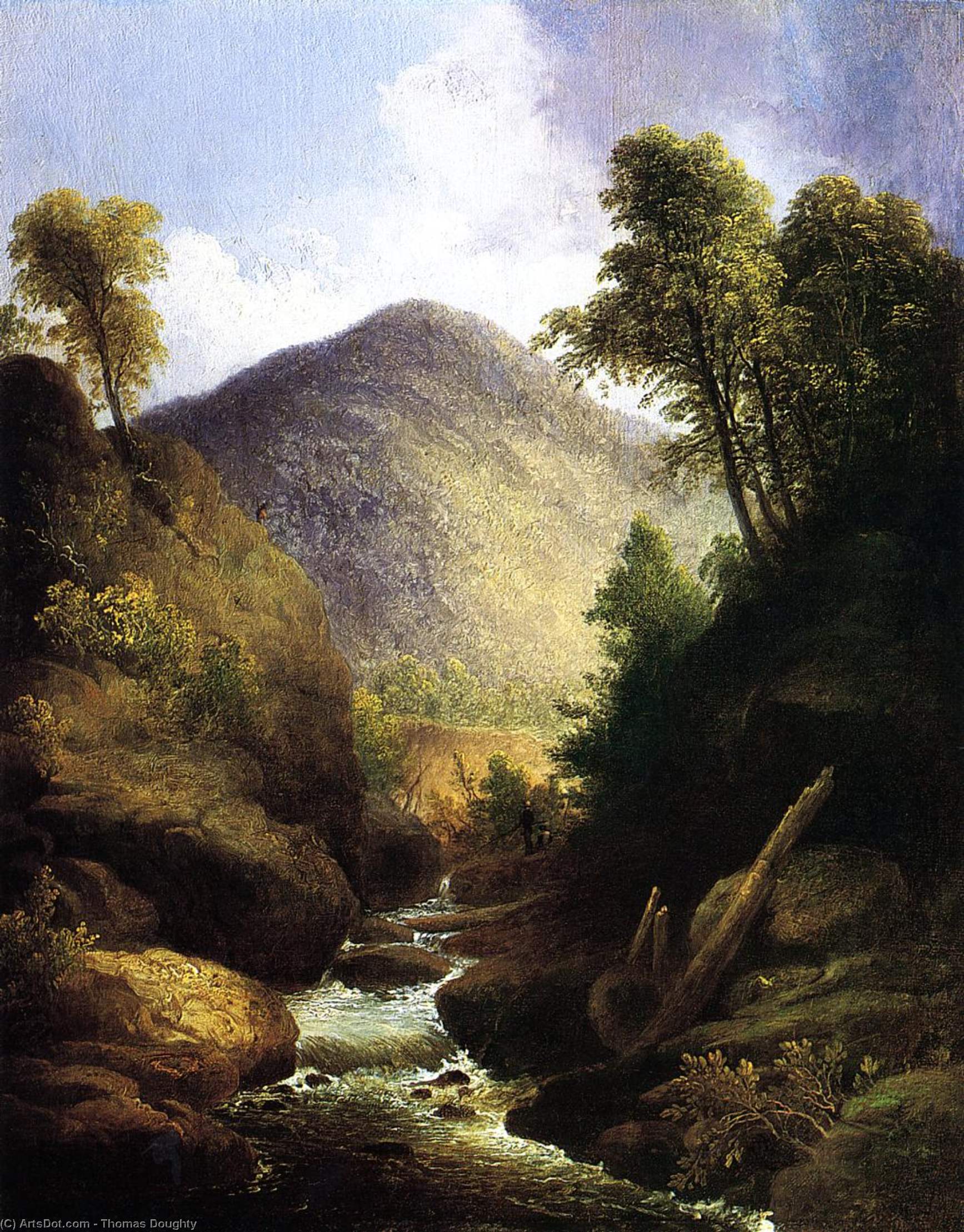 At The Waterfall — Thomas Doughty
