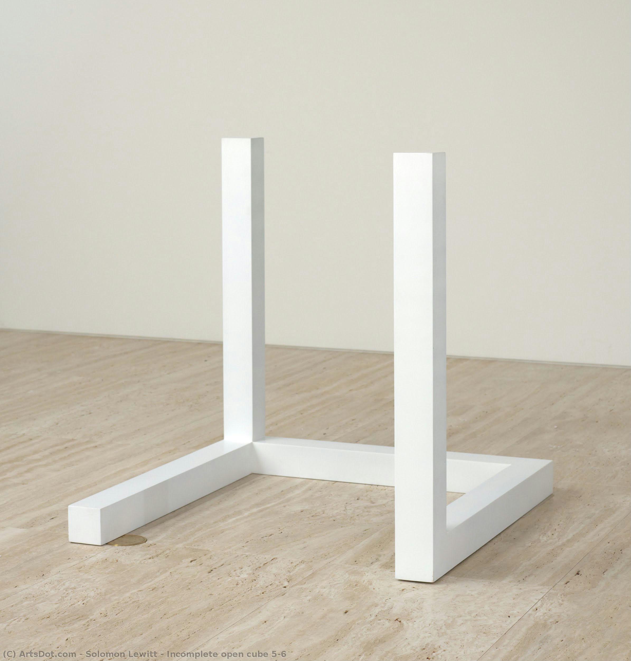 Incomplete Open Cube 5/6 — 솔 르윗