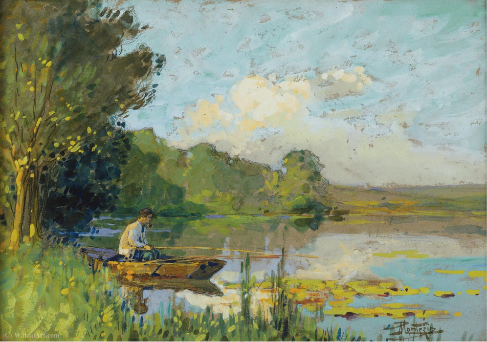 Fishing — Pierre-eugène Montézin