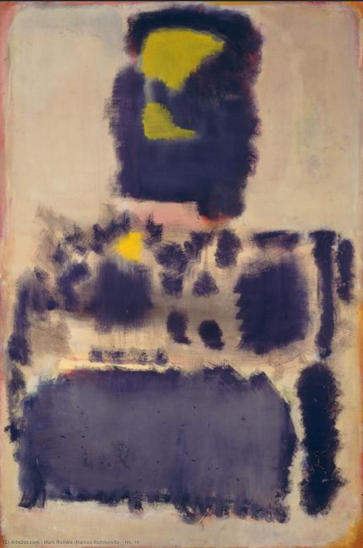 No. 10 — Mark Rothko