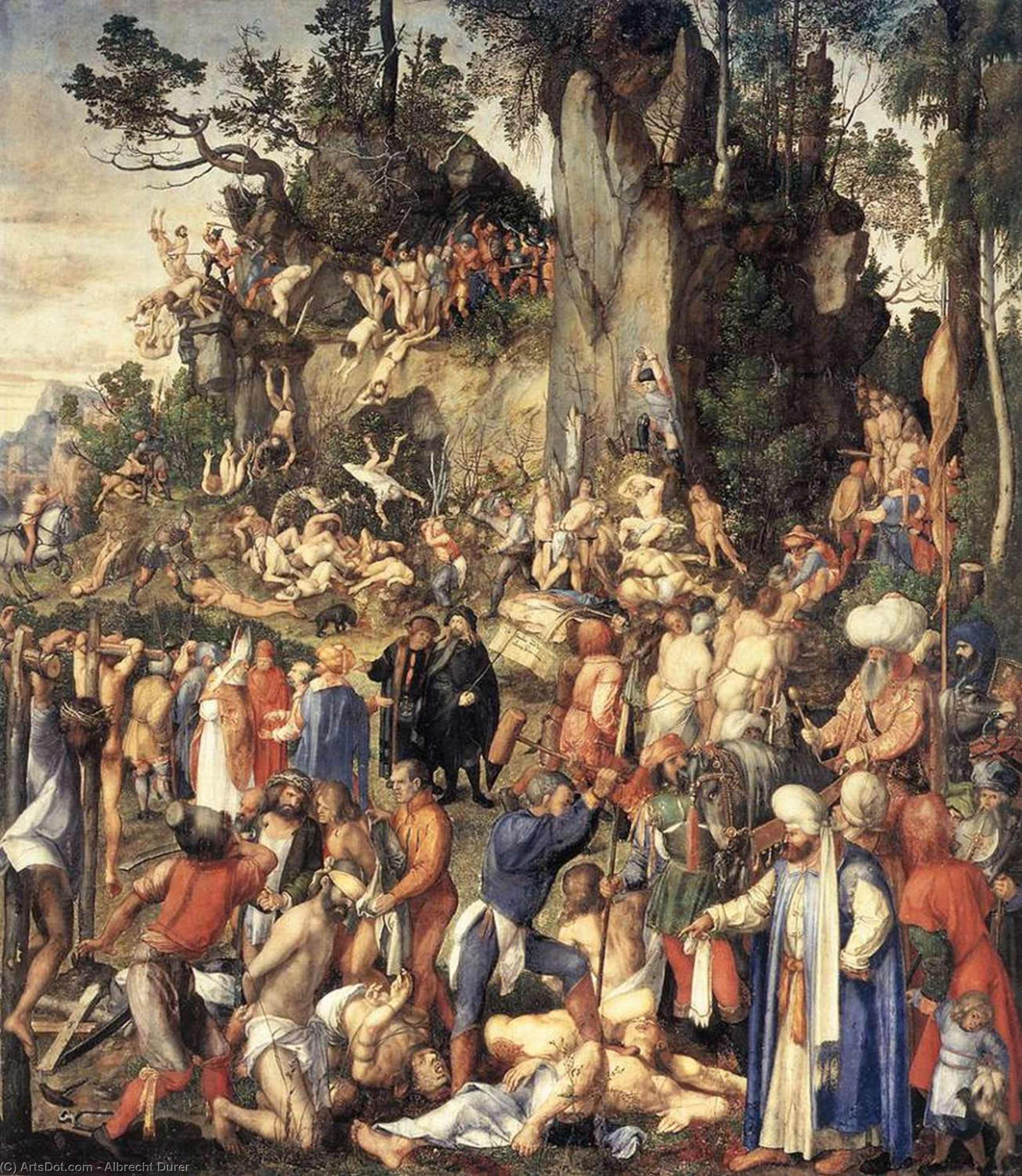 A Martírio Dos Dez Mil — Albrecht Dürer