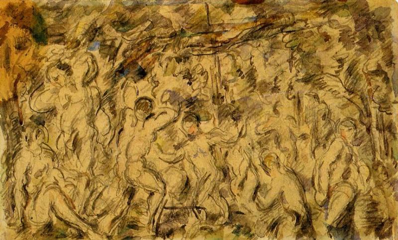 Bathers 4 — Paul Cézanne