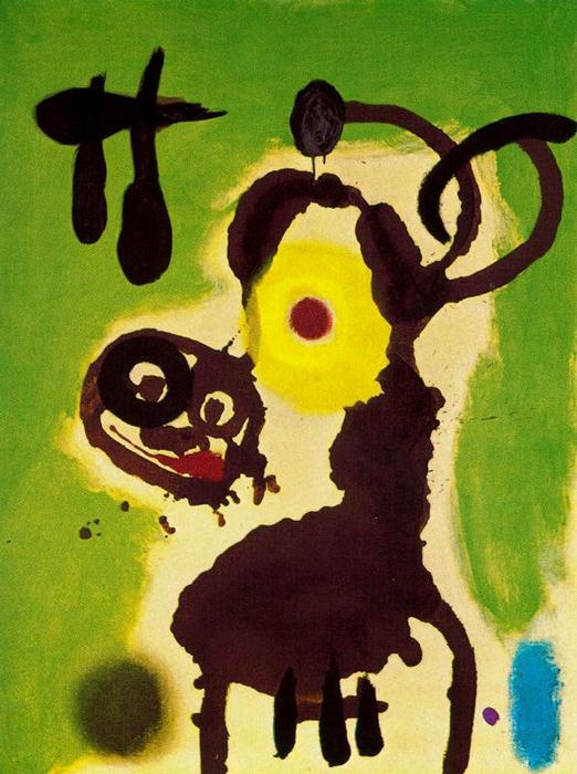 Mulher E Pássaro — Joan Miró