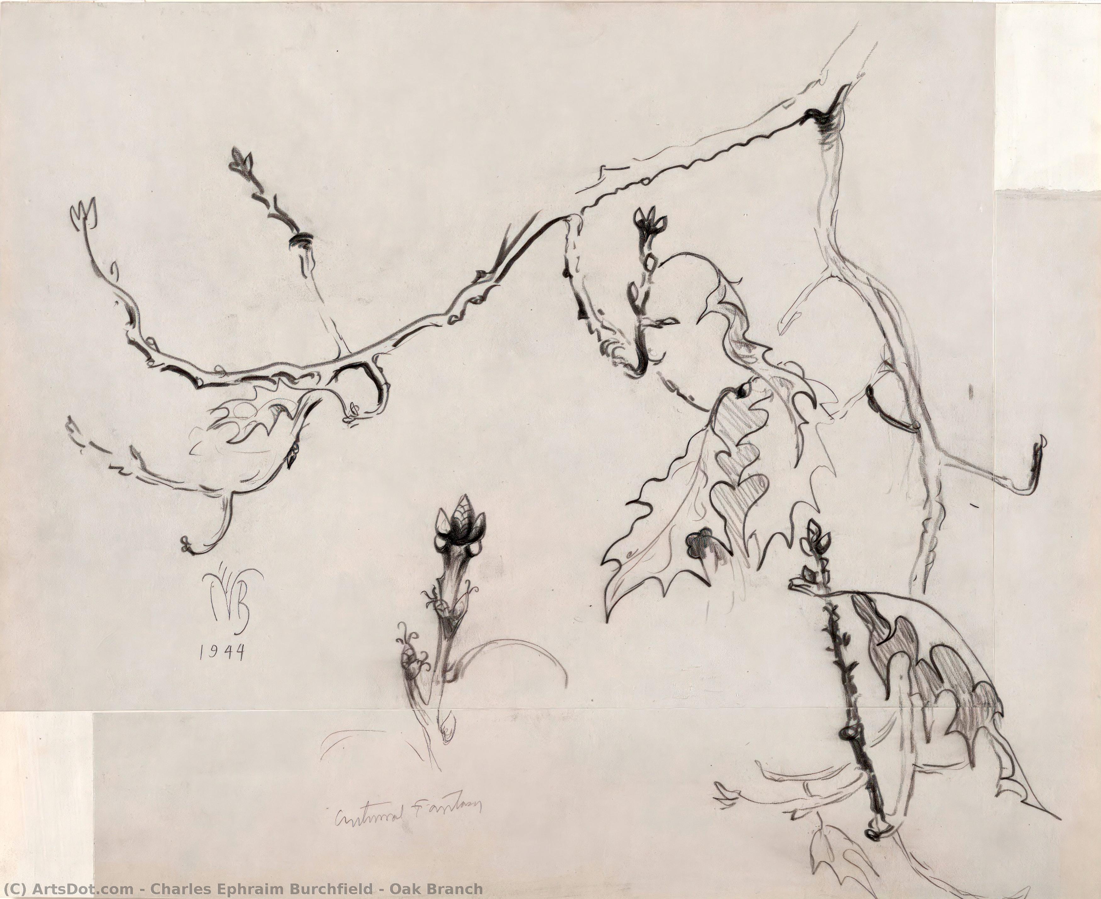 Oak Branch — Charles Burchfield