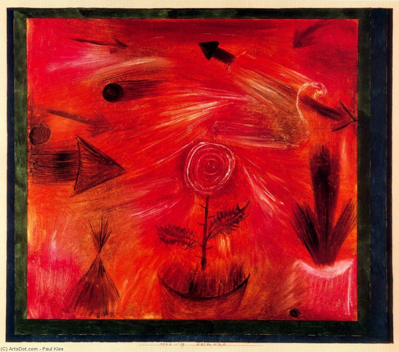 Rosenwind — Paul Klee