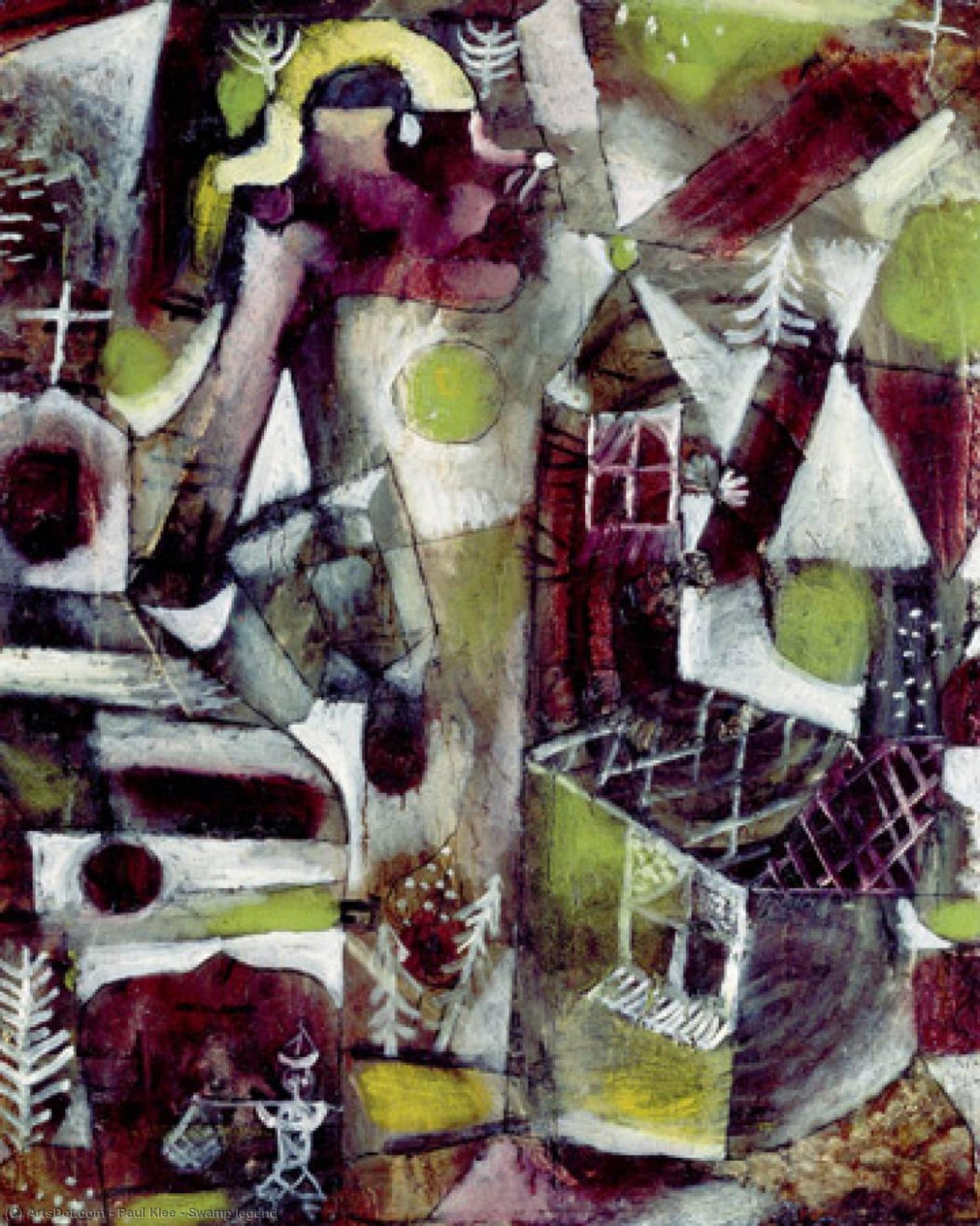 Sumpflegende — Paul Klee