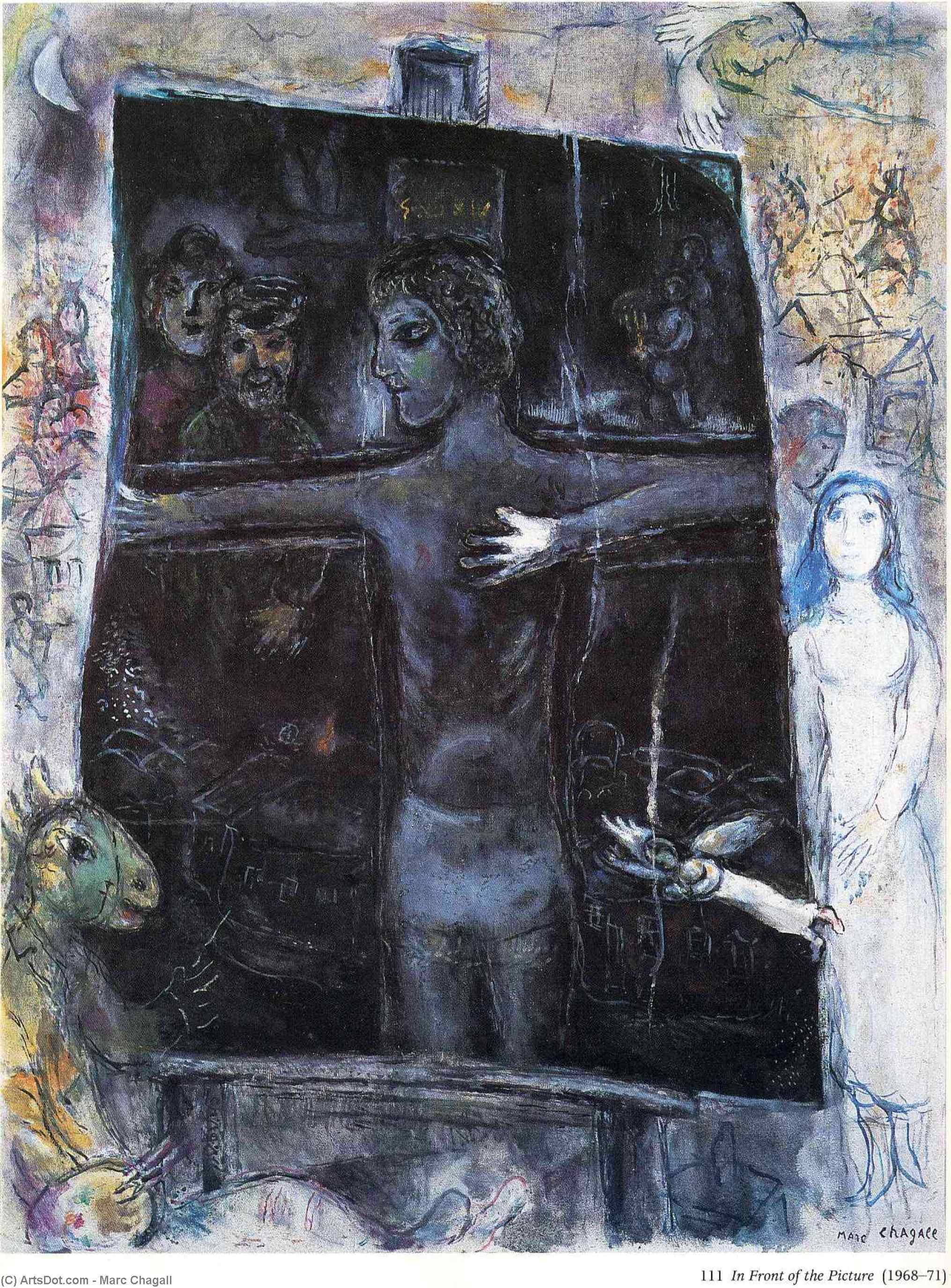 Vor Dem Bild — Marc Chagall