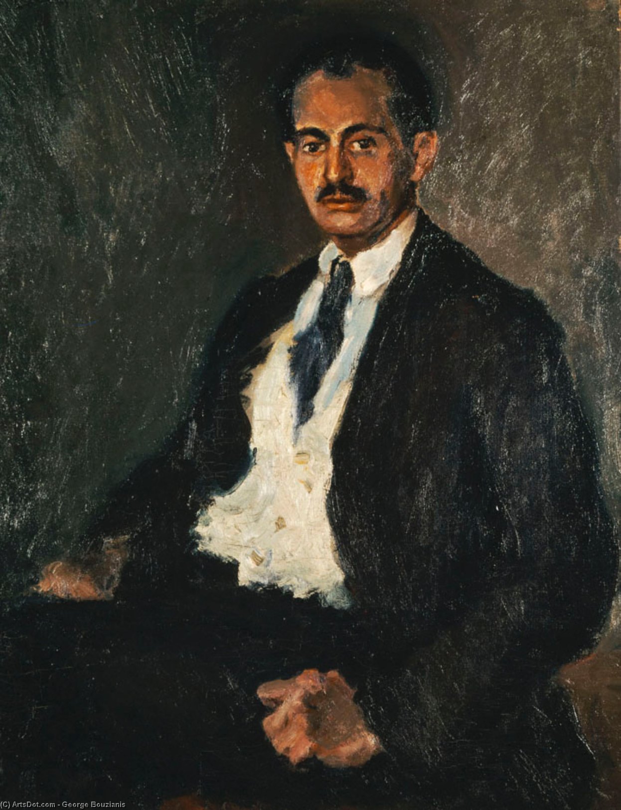 Self-portrait — Georgios Bouzianis