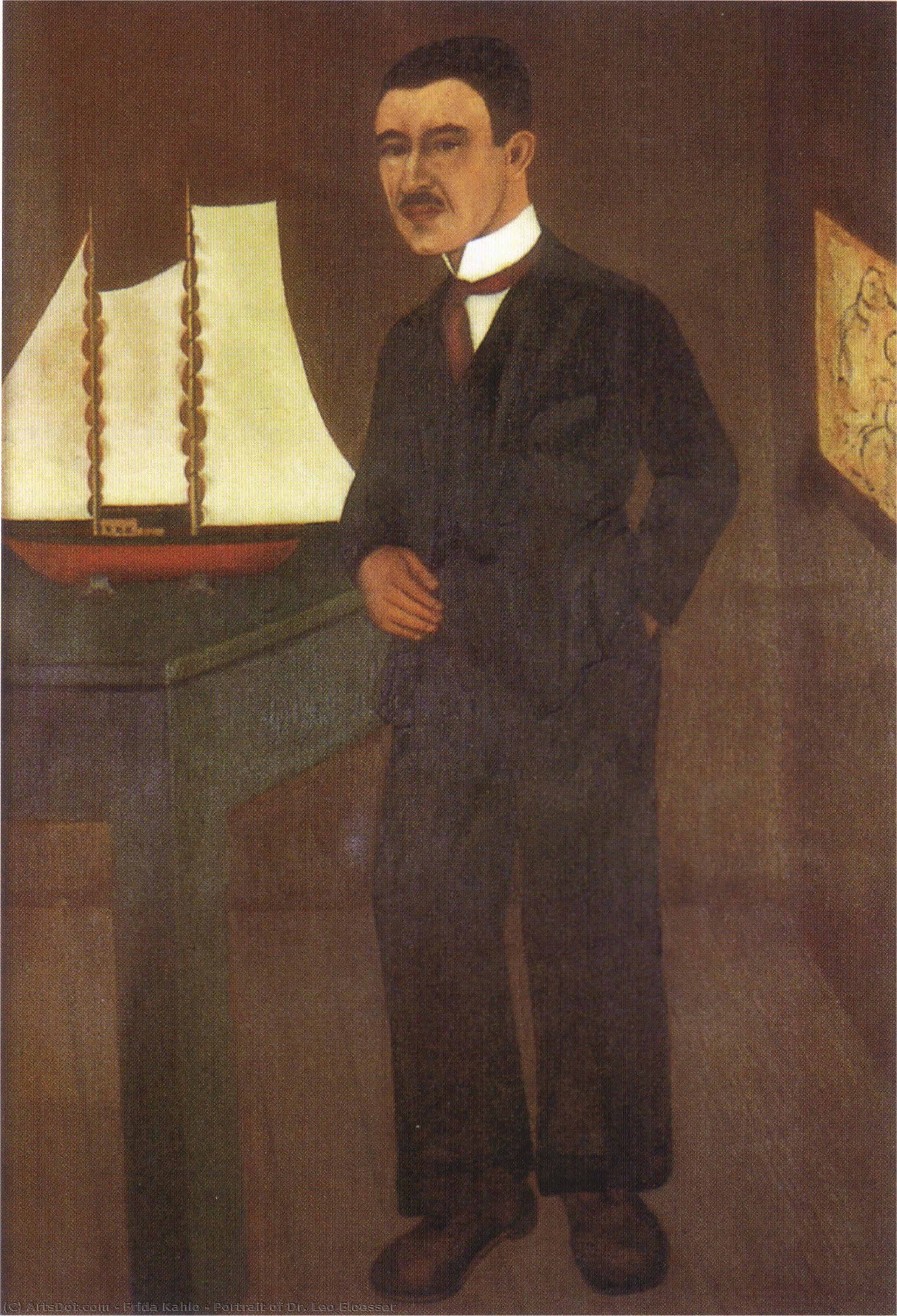 Portrait Of Dr. Leo Eloesser — Frida Kahlo