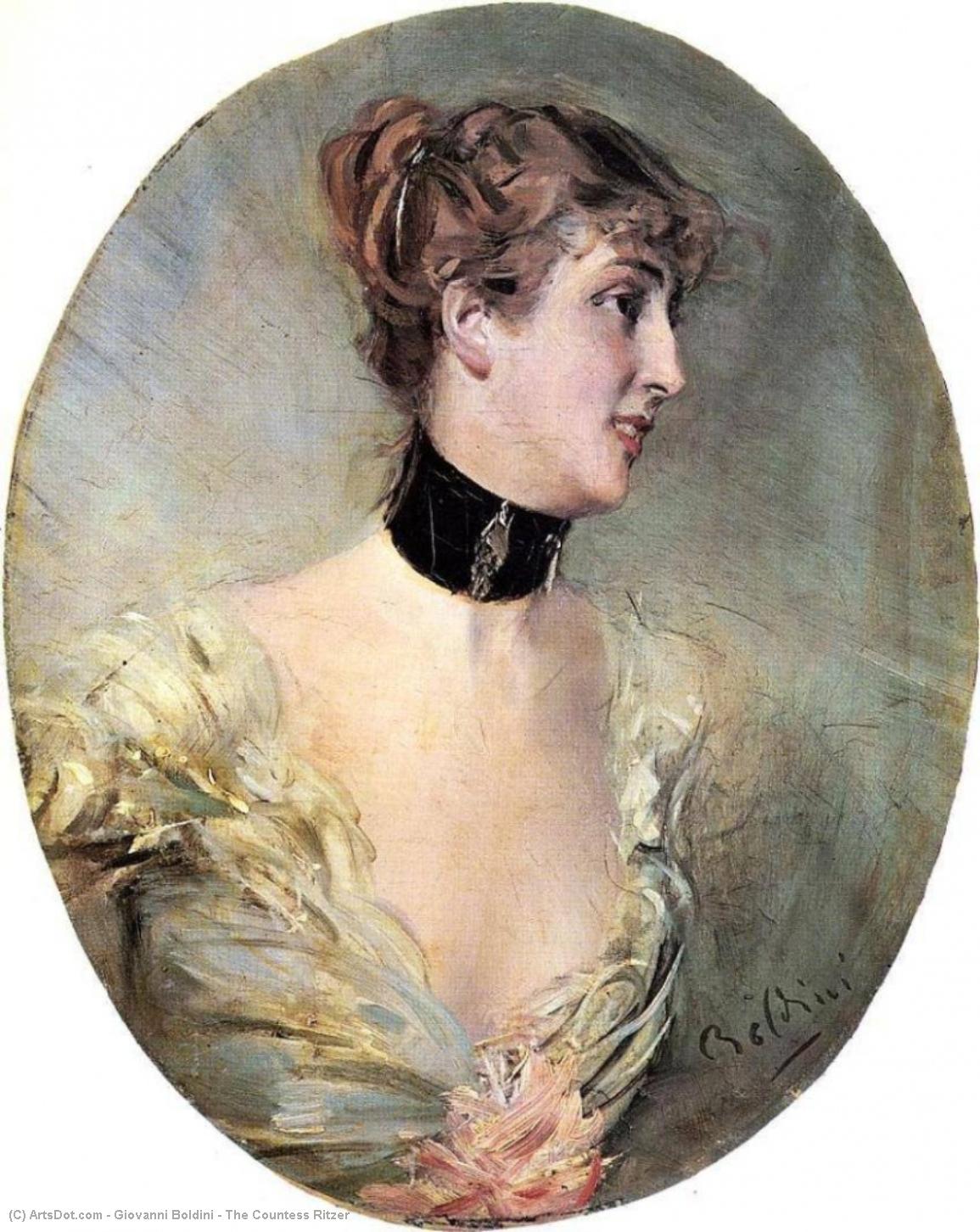 The Countess Ritzer — Giovanni Boldini