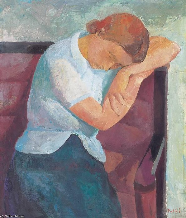 Resting Girl — Karoly Patko