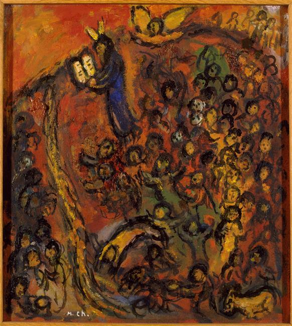 Golpeando La Roca — Marc Chagall