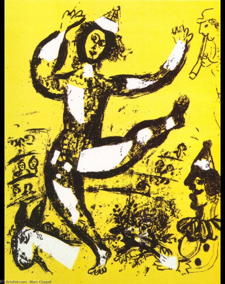 Der Zirkus — Marc Chagall