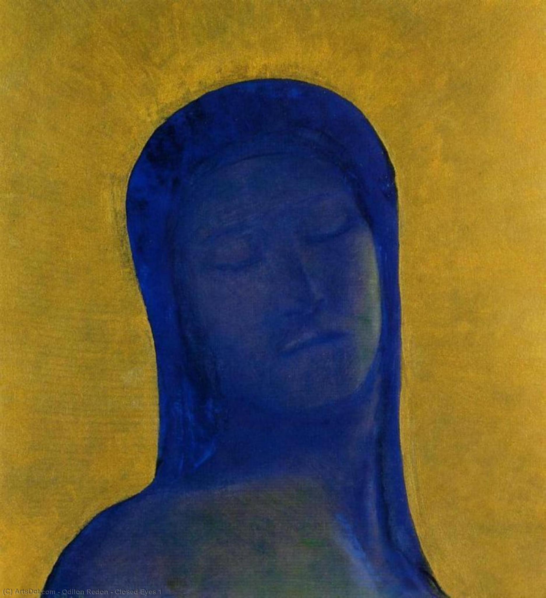 Occhi Chiusi 1 — Odilon Redon