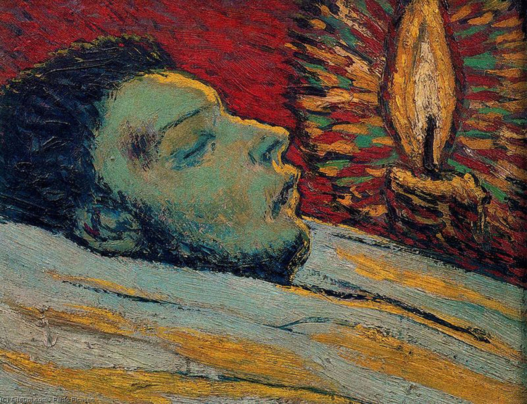 Casagemas' Død — Pablo Picasso