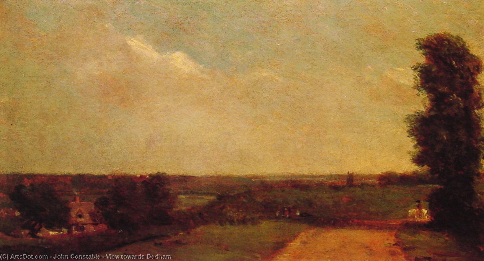 Widok Na Dedham — John Constable