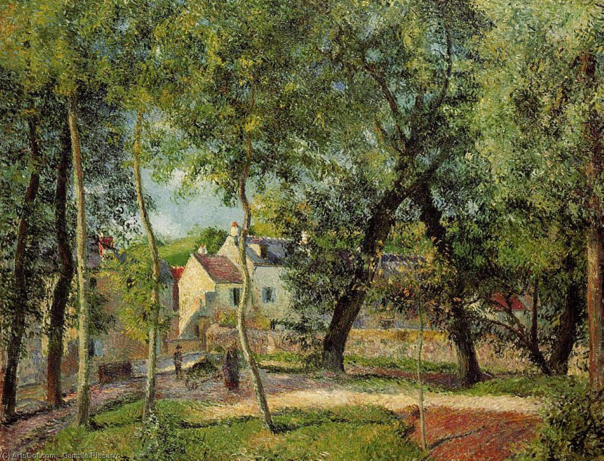 Landscape At Osny Near Watering — Kamil Pisaro