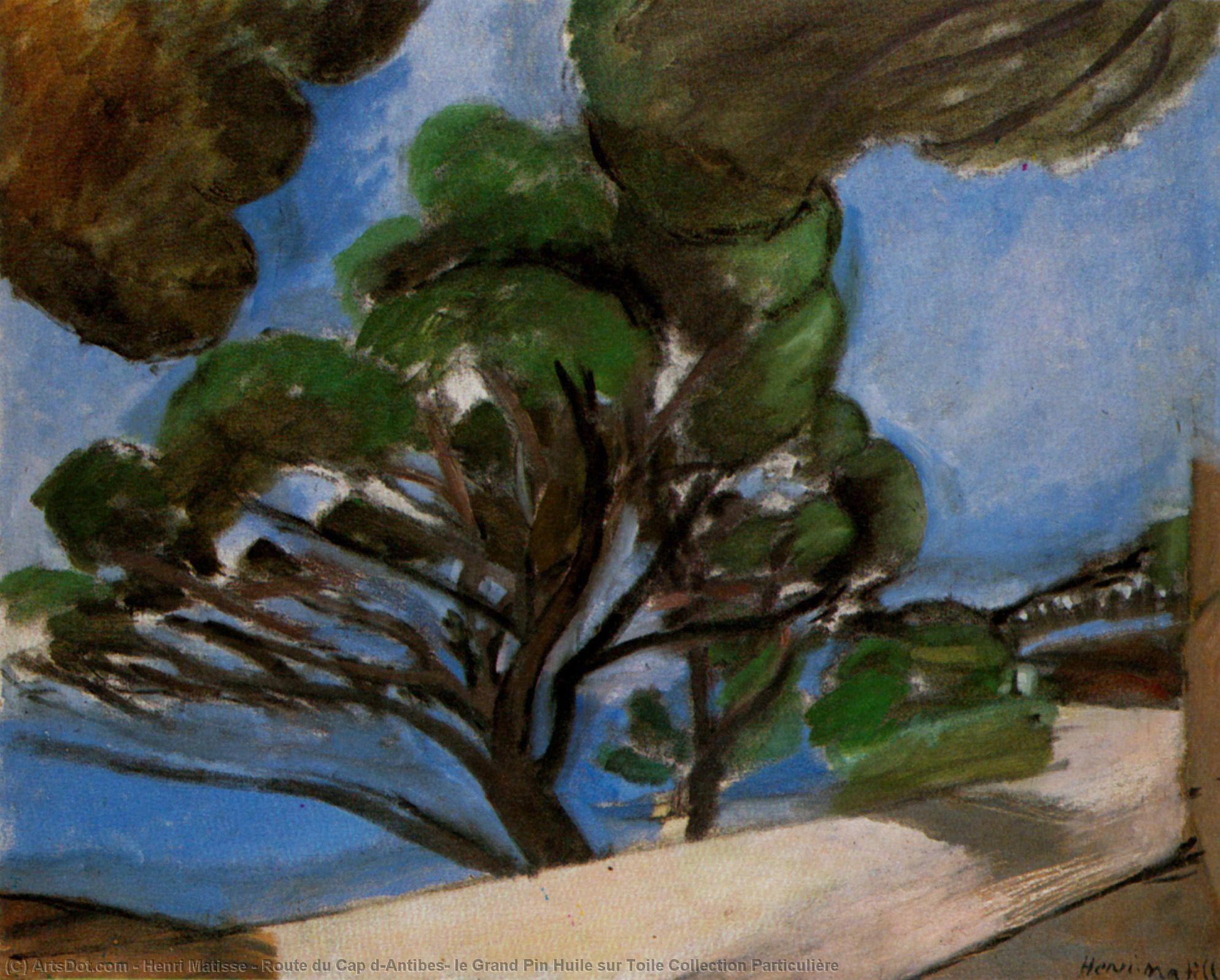 Route Du Cap D’antibes, Le Grand Pin — Henri Matisse