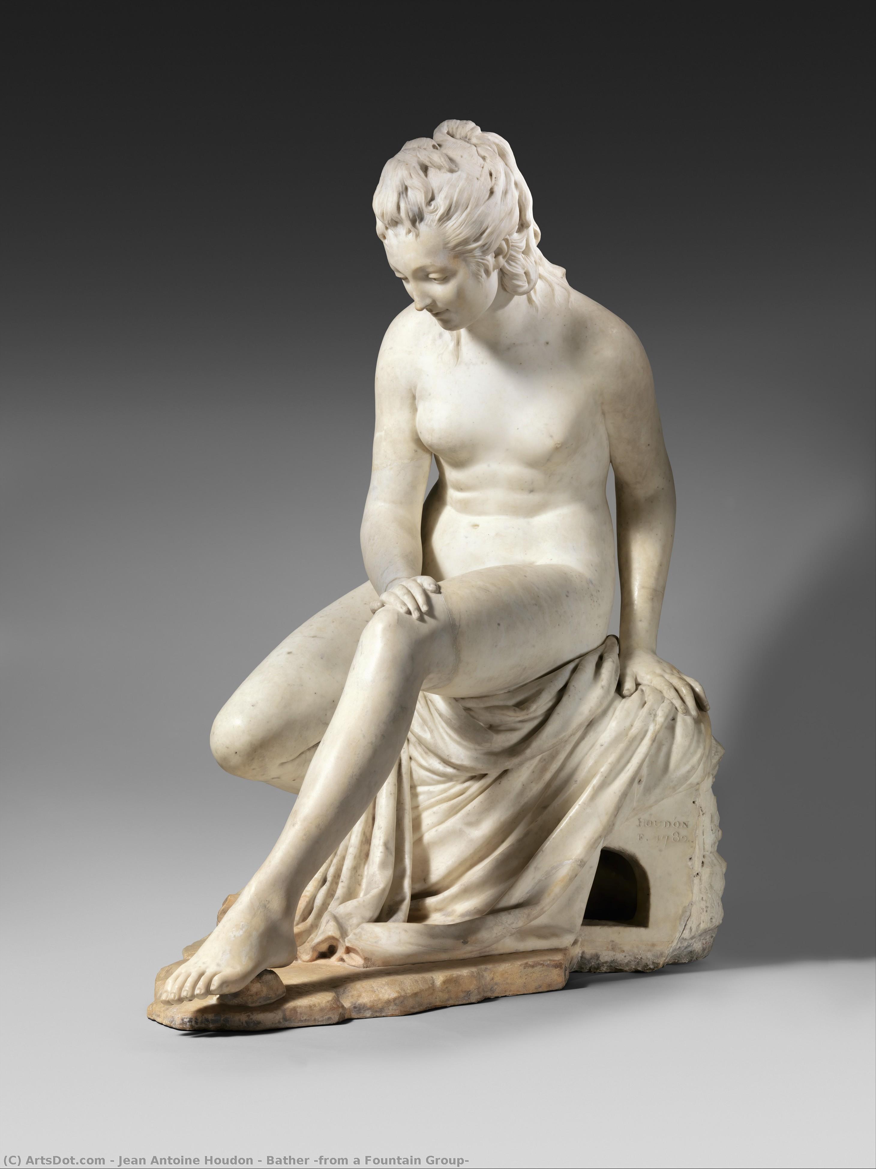Baigneuse (du Groupe D'une Fontaine) — Jean-antoine Houdon