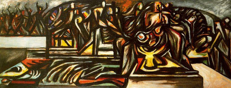 Untitled (komposition Mit Rituale) — Jackson Pollock