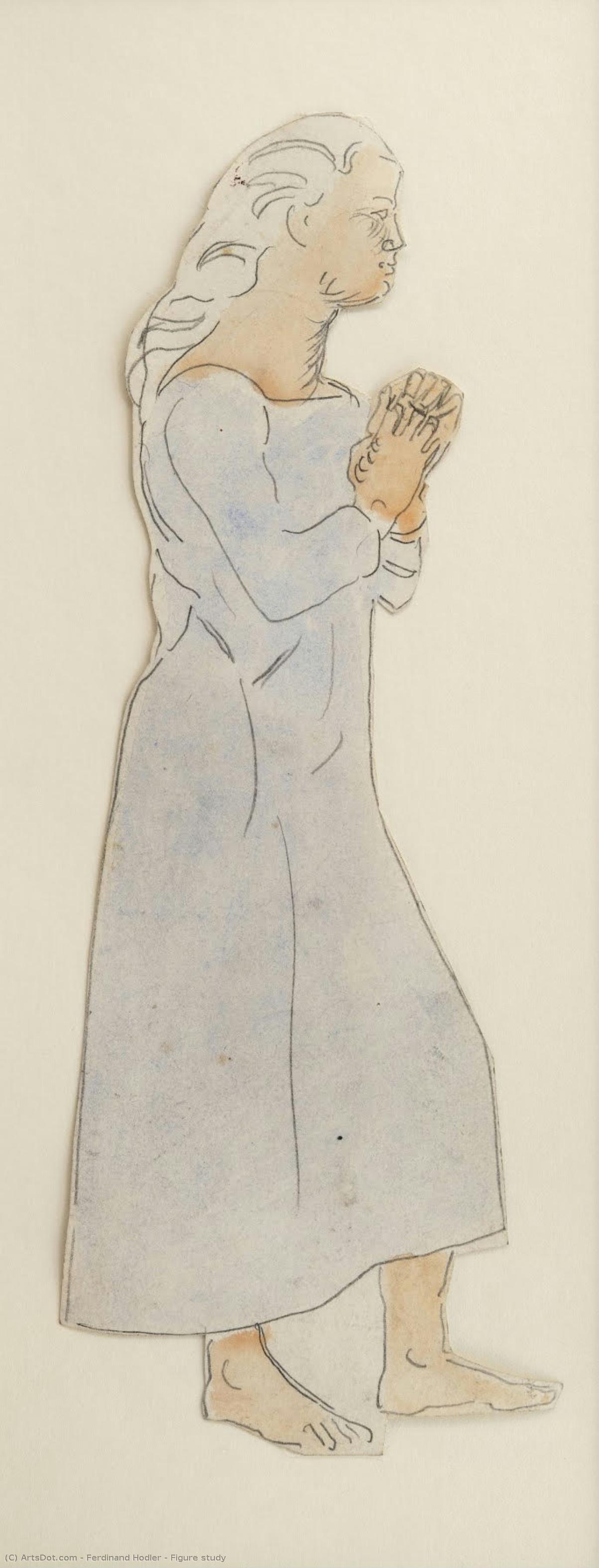 Figure Study — 페르디난트 홀러